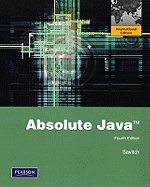 Absolute Java: International Edition