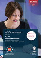 ACCA F5 Performance Management: Study Text