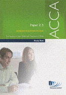 ACCA Paper 2.3 Business Taxation FA 2005: Study Text