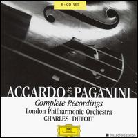 Accardo Plays Paganini: Complete Recordings - Salvatore Accardo (violin); London Philharmonic Orchestra; Charles Dutoit (conductor)