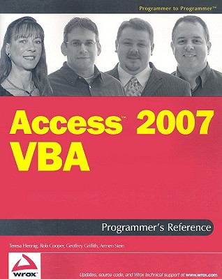 Access 2007 VBA Programmer's Reference - Hennig, Teresa, and Cooper, Rob, and Griffith, Geoffrey L