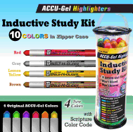 Accu-Gel Inductive Study Kit 10 Colors W/Case