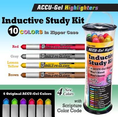 Accu-Gel Inductive Study Kit 10 Colors W/Case - Luscombe (Creator)