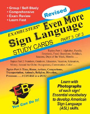 Ace's Exambusters Even More Sign Language: A Whole Course in a Box! - Mangano, Christina, and Burchard, Elizabeth (Editor)