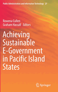 Achieving Sustainable E-Government in Pacific Island States