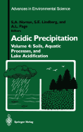 Acidic Precipitation: Soils, Aquatic Processes and Lake Acidification