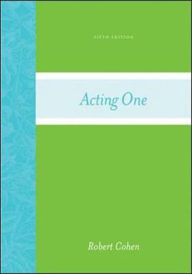 Acting One - Cohen, Robert