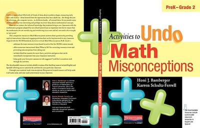 Activities to Undo Math Misconceptions, Prek-Grade 2 - Bamberger, Honi J, and Schultz-Ferrell, Karren