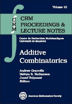 Additive Combinatorics - Granville, Andrew