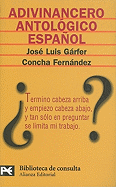 Adivinancero Antologico Espanol