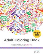 Adult Coloring Book Stress Relieving Patterns