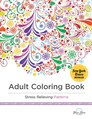 Adult Coloring Book Stress Relieving Patterns - 