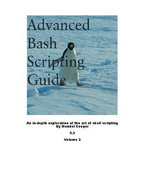 Advanced Bash Scripting Guide 5.3 Volume 2 - Cooper, Mendel
