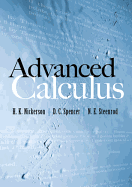 Advanced calculus