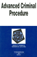 Advanced Criminal Procedure in a Nutshell