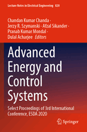 Advanced Energy and Control Systems: Select Proceedings of 3rd International Conference, ESDA 2020