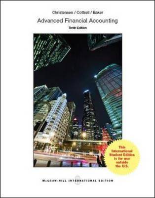 Advanced Financial Accounting (Int'l Ed) - Cottrell, David, and Baker, Richard, and Christensen, Theodore