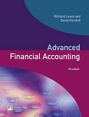 Advanced Financial Accounting - Lewis, Richard, and Pendrill, David
