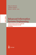 Advanced Information Systems Engineering: 13th International Conference, Caise 2001, Interlaken, Switzerland, June 4-8, 2001. Proceedings