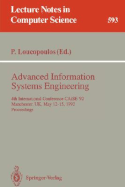 Advanced Information Systems Engineering: 4th International Conference Caise '92, Manchester, UK, May 12-15, 1992. Proceedings