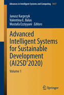 Advanced Intelligent Systems for Sustainable Development (AI2SD'2020): Volume 1