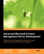 Advanced Microsoft Content Management Server Development