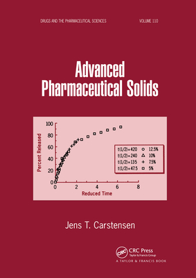 Advanced Pharmaceutical Solids - Carstensen, Jens T