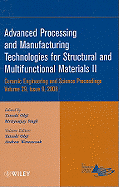 Advanced Processing and Manufacturing Technologies for Structural and Multifunctional Materials II, Volume 29, Issue 9