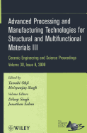 Advanced Processing and Manufacturing Technologies for Structural and Multifunctional Materials III, Volume 30, Issue 8