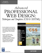Advanced Professional Web Design: Techniques & Templates (CSS & XHTML) - Eccher, Clint
