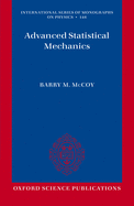 Advanced Statistical Mechanics