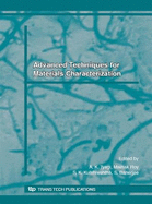Advanced Techniques for Materials Characterization: (Materials Foundtions Monograph Series; Vs.49-51)