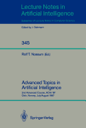 Advanced Topics in Artificial Intelligence: 2nd Advanced Course, Acai '87, Oslo, Norway, July 28 - August 7, 1987