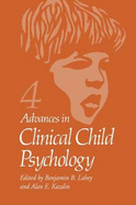 Advances in Clinical Child Psychology: Volume 4