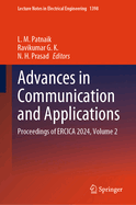 Advances in Communication and Applications: Proceedings of Ercica 2024, Volume 2
