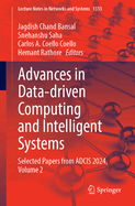 Advances in Data-Driven Computing and Intelligent Systems: Selected Papers from Adcis 2024, Volume 2
