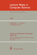 Advances in Database Technology - Edbt '90: International Conference on Extending Database Technology. Venice, Italy, March 26-30, 1990, Proceedings.