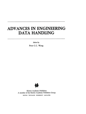 Advances in Engineering Data Handling: Case Studies - Wang, P C C (Editor)