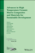 Advances in High Temperature Ceramic Matrix Composites and Materials for Sustainable Development