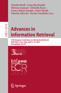 Advances in Information Retrieval: 47th European Conference on Information Retrieval, ECIR 2025, Lucca, Italy, April 6-10, 2025, Proceedings, Part III