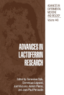 Advances in Lactoferrin Research