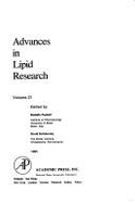 Advances in Lipid Research - Kritchevsky, David (Editor), and Paoletti, Rodolfo (Editor)