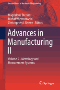 Advances in Manufacturing II: Volume 5 - Metrology and Measurement Systems