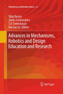 Advances in Mechanisms, Robotics and Design Education and Research