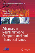 Advances in Neural Networks: Computational and Theoretical Issues