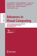 Advances in Visual Computing: 16th International Symposium, ISVC 2021, Virtual Event, October 4-6, 2021, Proceedings, Part II