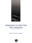 Advances in Written Text Analysis