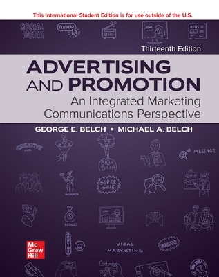 Advertising and Promotion ISE - Belch, George, and Belch, Michael