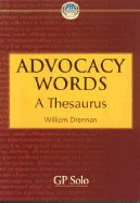 Advocacy Words: A Thesaurus