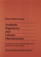 Aesthetic Experience and Literary Hermeneutics: Volume 3